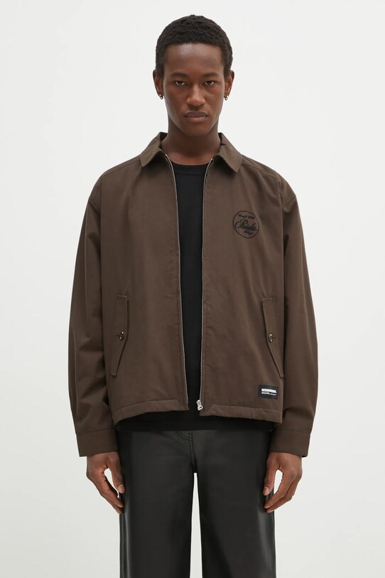 Clothing NEIGHBORHOOD cotton jacket 242SPNH.JKM01 brown