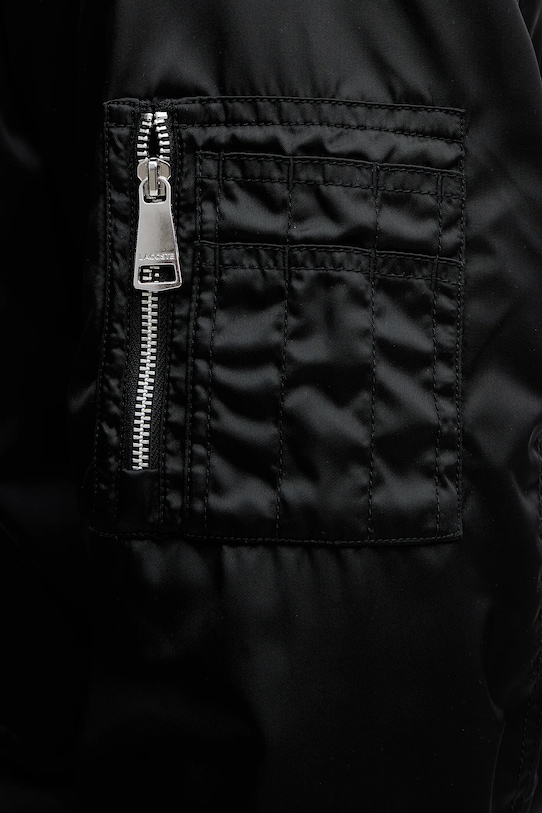 Lacoste geacă bomber BH2899 negru