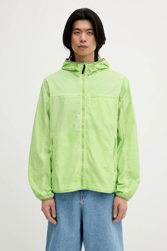 Куртка thisisneverthat x Gramicci Overdyed Light с капюшоном зелёный GM243WOWLS01