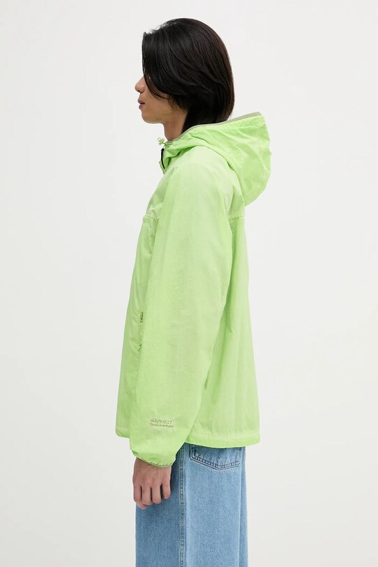 thisisneverthat kurtka x Gramicci Overdyed Light GM243WOWLS01 zielony AW24
