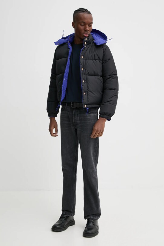 Двостороння куртка A.P.C. doudoune sophie блакитний PAAFW.F30200