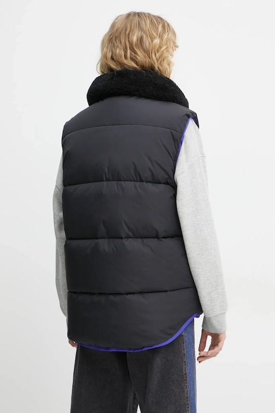 Двостороння безрукавка A.P.C. doudoune teddy PAAFW.M30201 блакитний