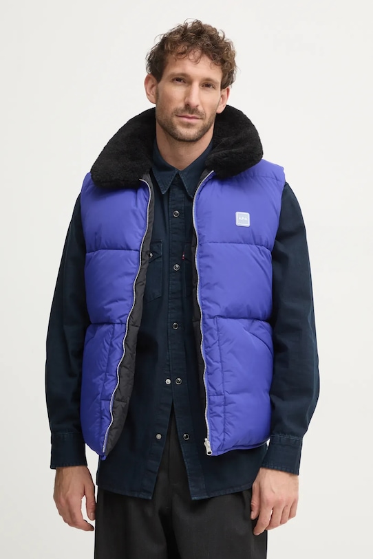 Двостороння безрукавка A.P.C. doudoune teddy PAAFW.M30201