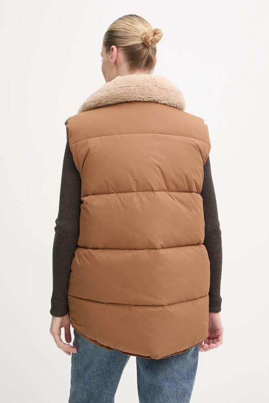 A.P.C. vesta cu doua fete doudoune teddy PAAFW.M30201