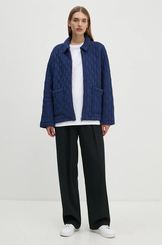 Jakna A.P.C. veste fish PSAKB.M02982 mornarsko plava