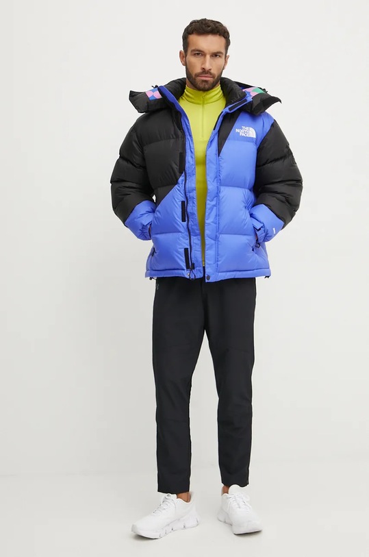 The North Face kurtka puchowa TNF x Yinka Ilori NF0A89GDTMI1 niebieski AW24