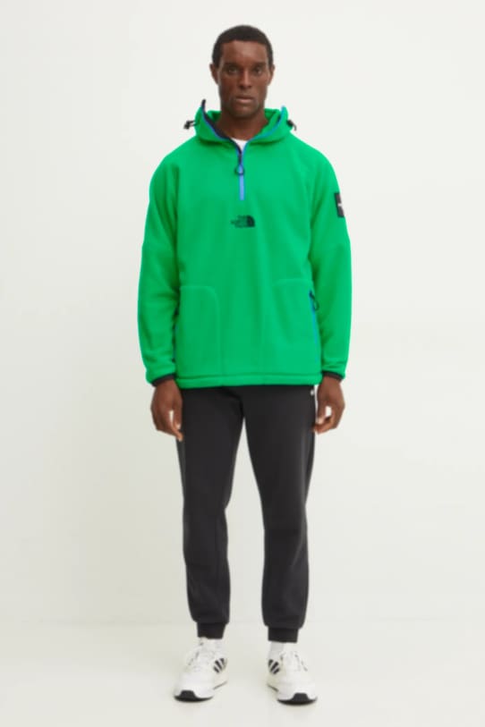 Mikina The North Face TNF x Yinka Ilori NF0A89GFPO81 zelená AW24