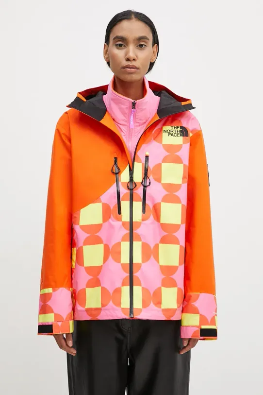 Jakna The North Face TNF x Yinka Ilori za prijelazno razdoblje narančasta NF0A89U97EI1