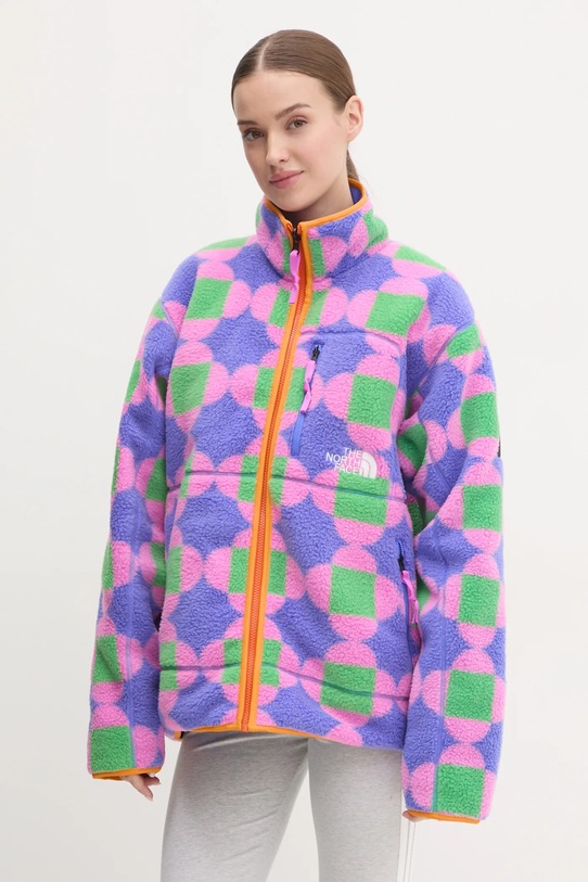The North Face kurtka dwustronna TNF x Yinka Ilori NF0A89UA7EO1 multicolor AW24