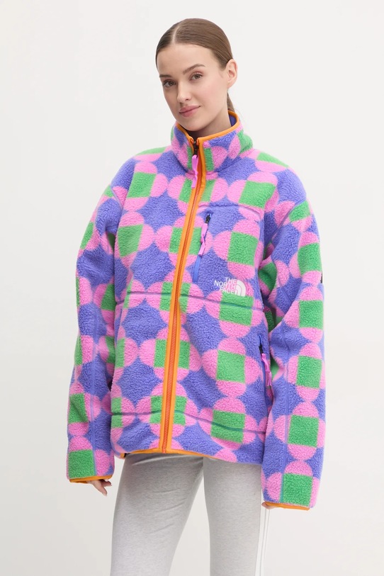 The North Face kurtka dwustronna TNF x Yinka Ilori NF0A89UA7EO1 multicolor