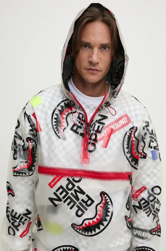 Bunda Sprayground biela SP385