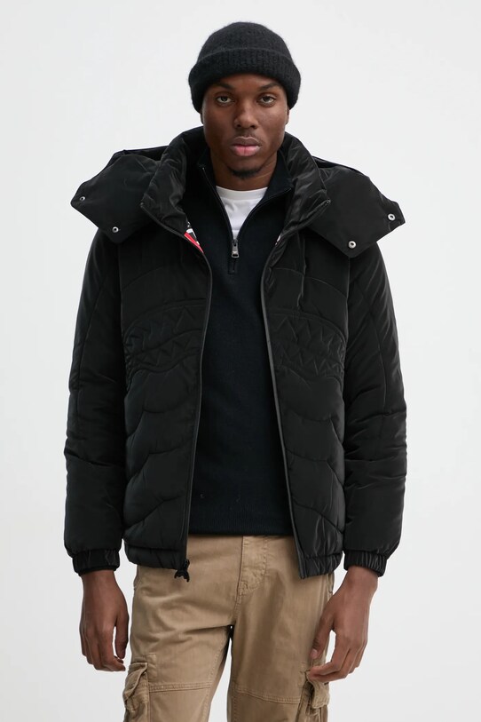 Μπουφάν Sprayground μαύρο SP663