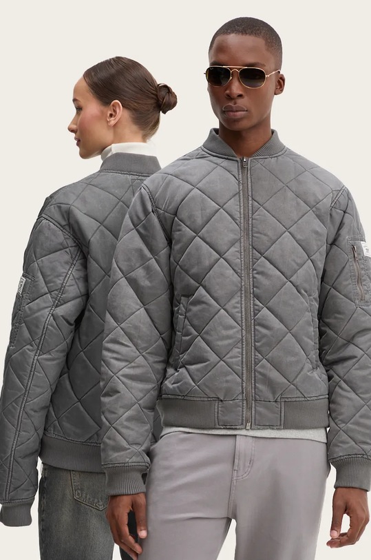 Guess Originals geaca bomber cu captuseala gri M4BL51.WFA20