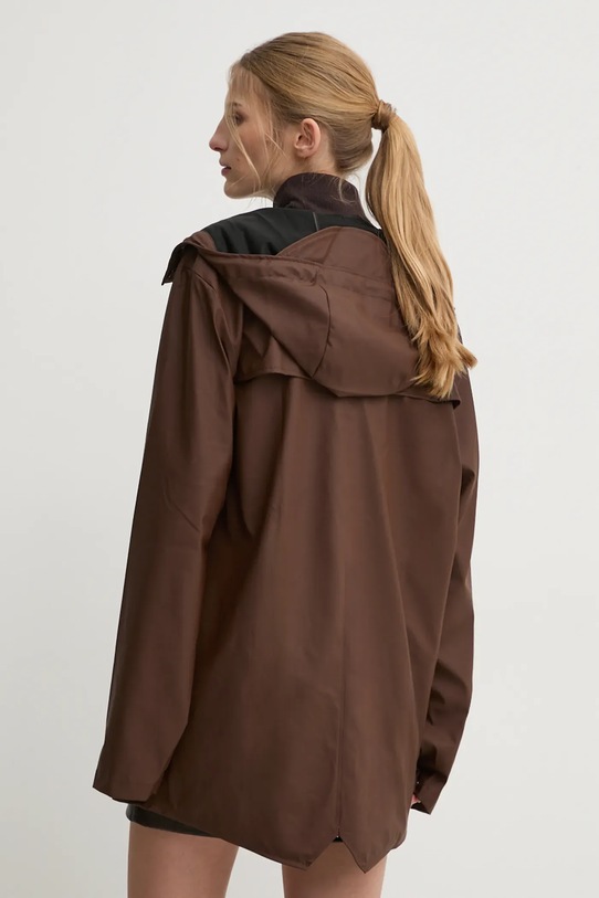 Rains płaszcz Jacket W3 12010.23 brązowy