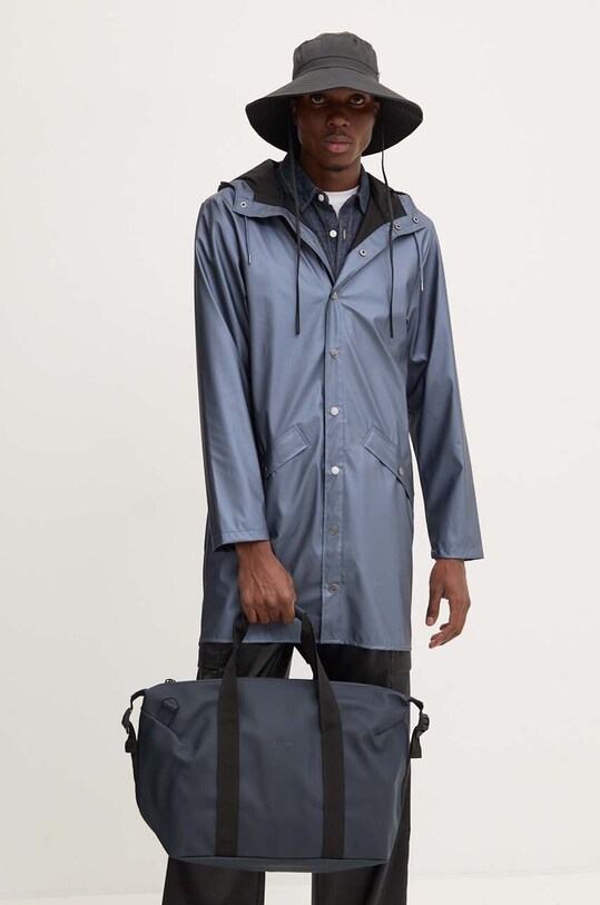 Куртка Rains Long Jacket W3 12020.36 голубой