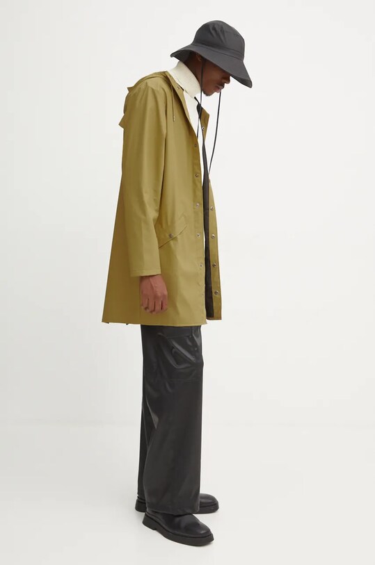 Oblečení Nepromokavá bunda Rains Long Jacket W3 12020.44 zelená
