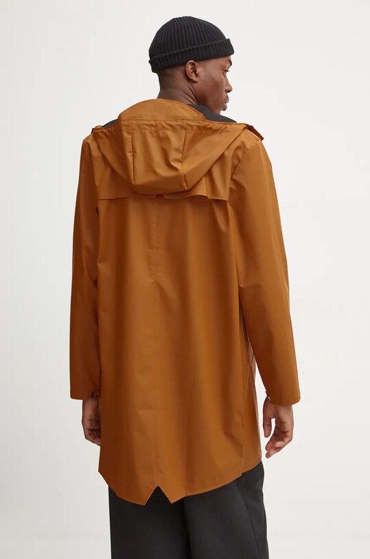 Rains kurtka przeciwdeszczowa Long Jacket W3 12020.63 pomarańczowy