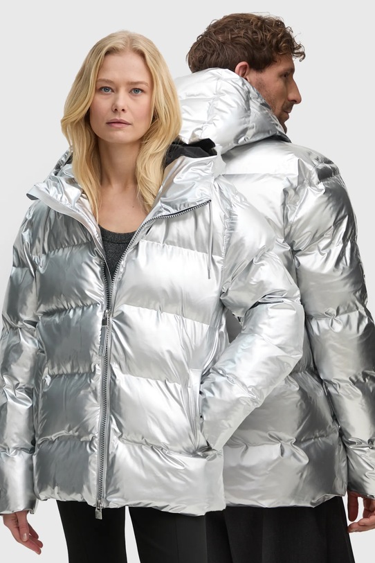 Куртка Rains Alta Puffer Jacket W3T3 з утепленням срібний 15120.51