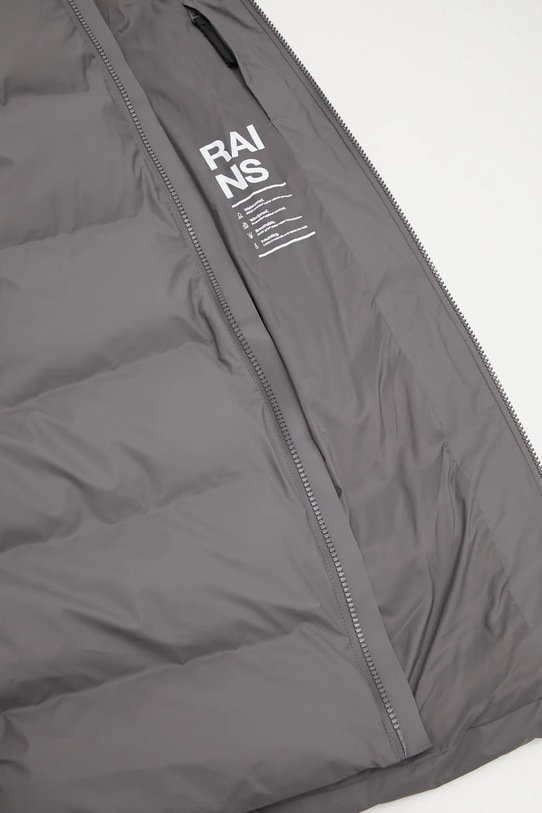 Rains jacket Alta Longer Puffer Jacket W3T4 15130.13 gray