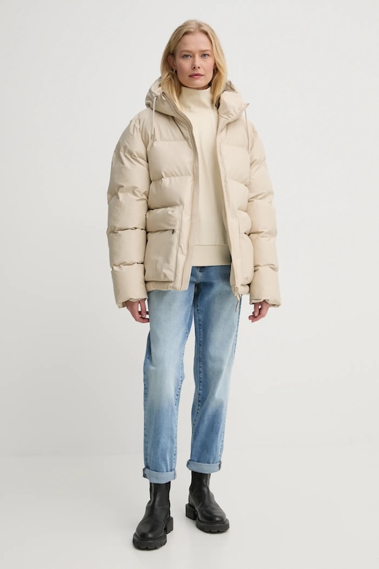 Îmbrăcăminte Rains geaca Alta Puffer Cargo Jacket W3T3 15350.95 bej