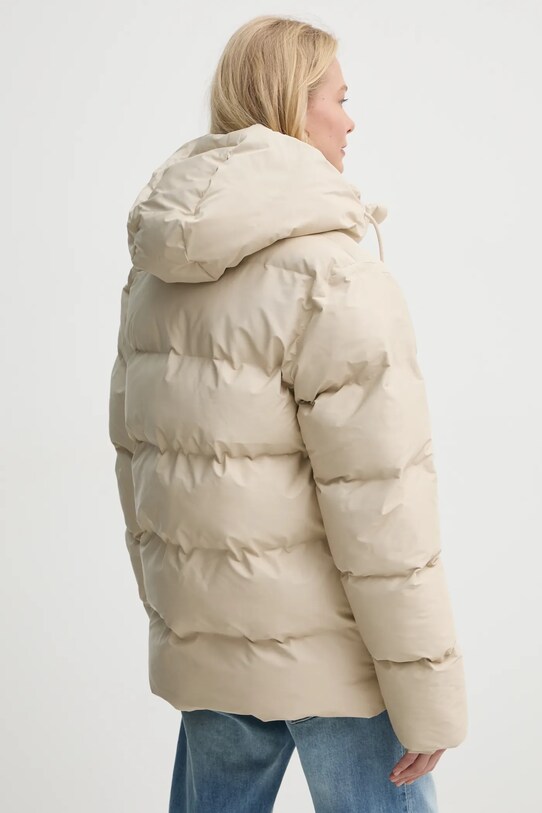 Куртка Rains Alta Puffer Cargo Jacket W3T3 15350.95 бежевий