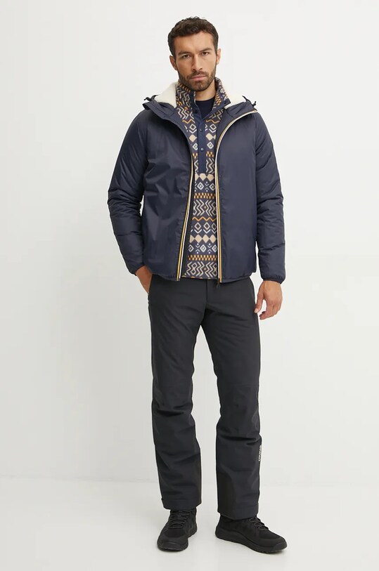 K-Way kurtka LE VRAI 3.0 CLAUDE ORSETTO K3118TW granatowy AW24
