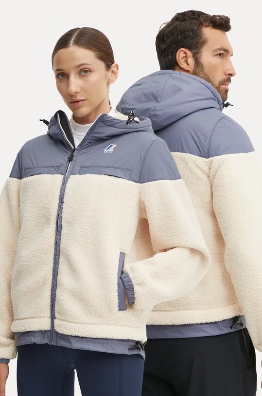 Куртка K-Way с капюшоном бежевый K71341W