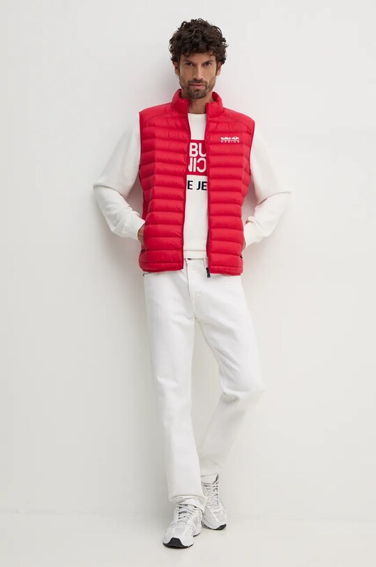 Red Bull Racing x Pepe Jeans ujjatlan RU400005 piros AW24