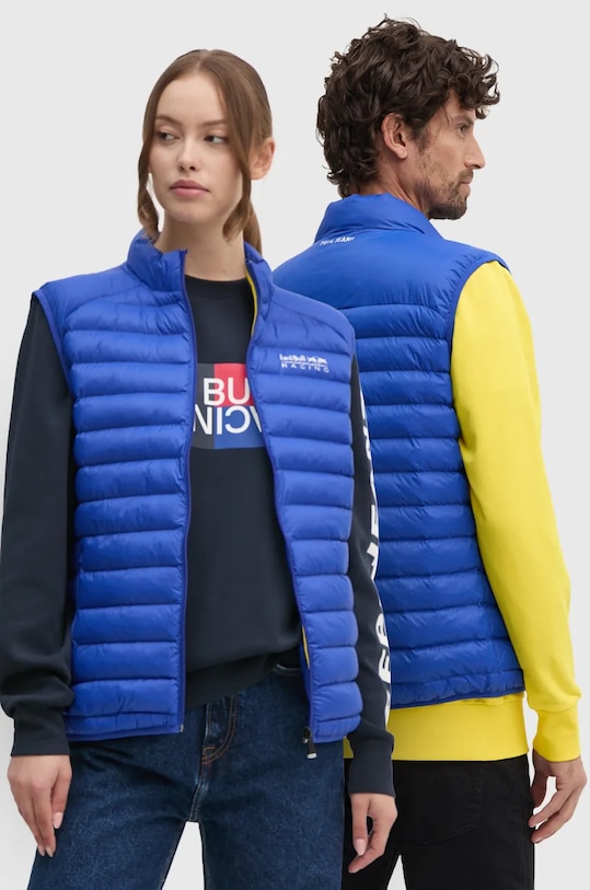 Pepe Jeans vestă Red Bull Racing x Pepe Jeans necaptusit albastru RU400005