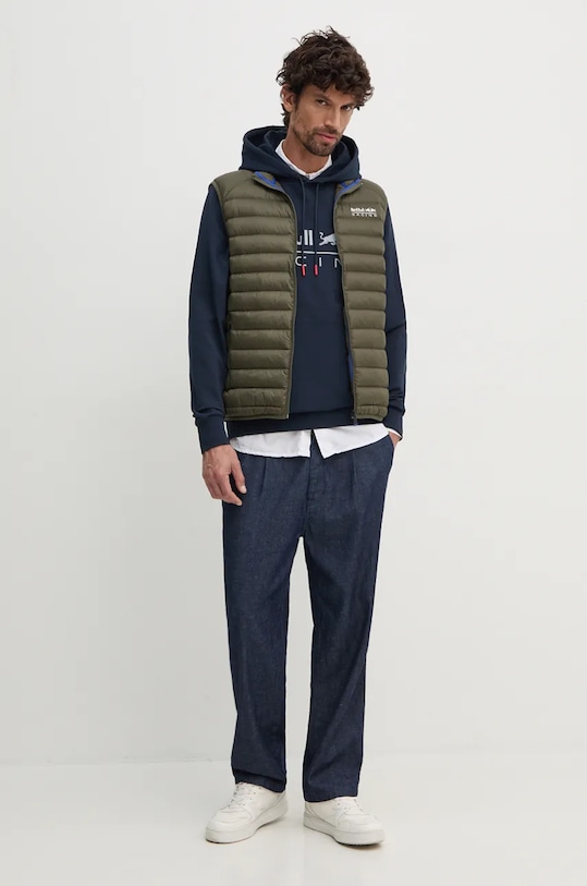 Îmbrăcăminte Pepe Jeans vestă Red Bull Racing x Pepe Jeans RU400005 verde