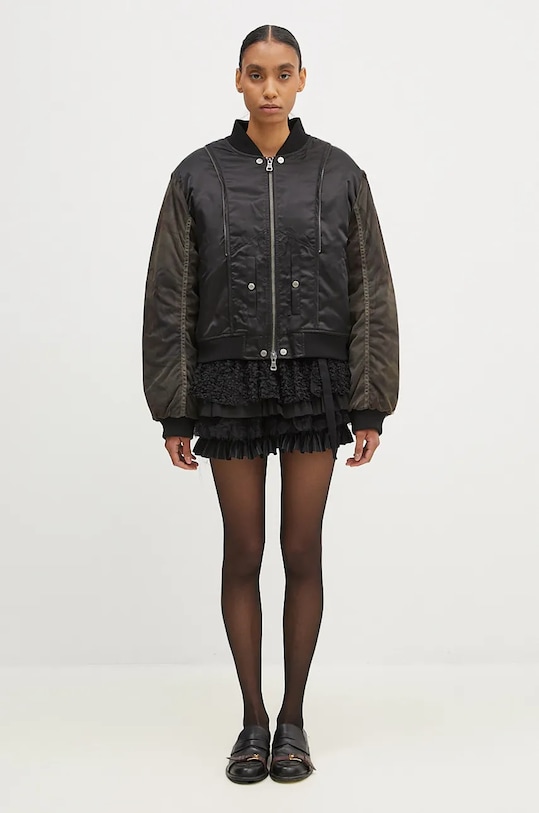 Andersson Bell kurtka bomber Mesh Sleeve Bomber Jacket awa626u