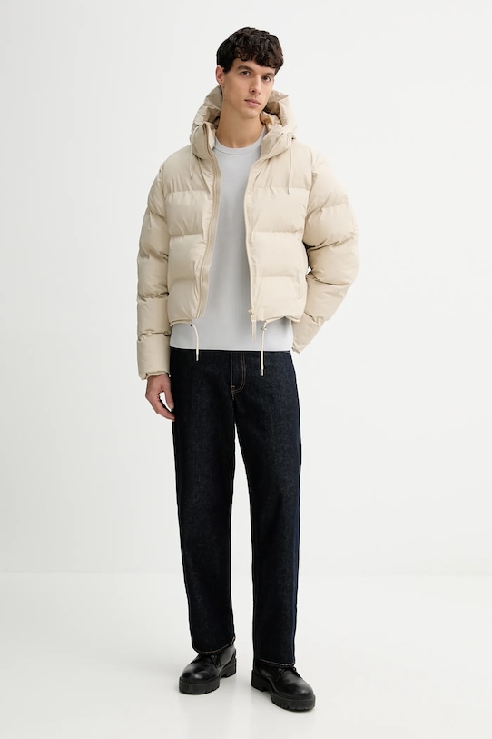 Bunda Rains Alta Short Puffer Jacket W3T3 15150.26 béžová AW24