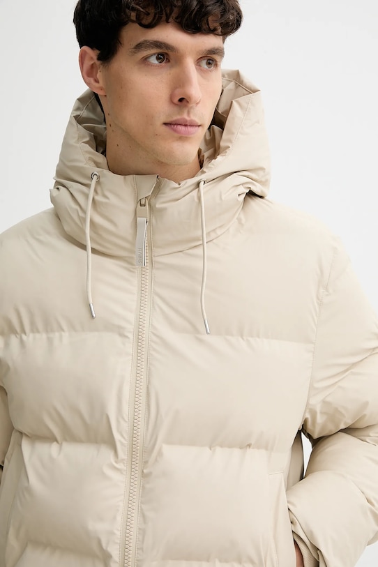 Bunda Rains Alta Short Puffer Jacket W3T3 béžová 15150.26