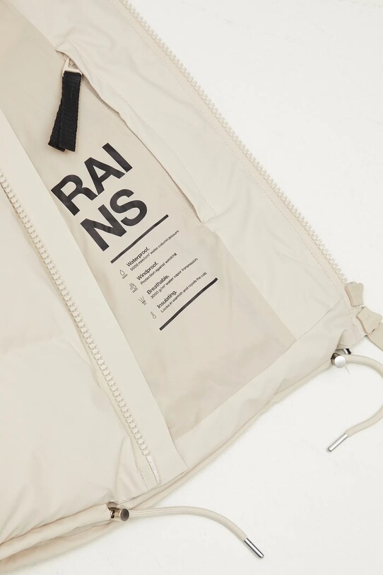 Куртка Rains Alta Short Puffer Jacket W3T3 15150.26 бежевий