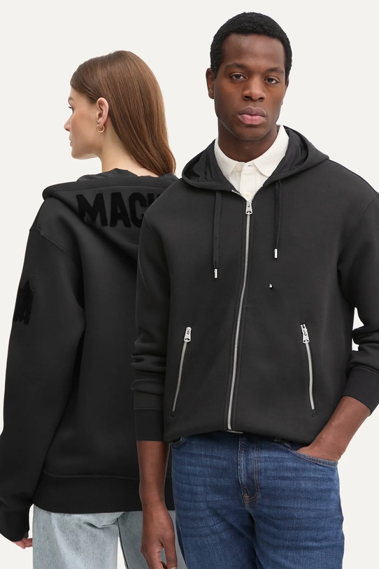 Dukserica MACKAGE s kapuljačom crna KRYS.ZP