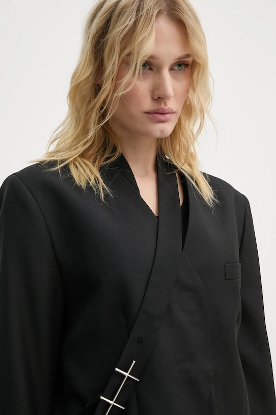 Heliot Emil sacou din lana AW24.M.04.045.BLK01