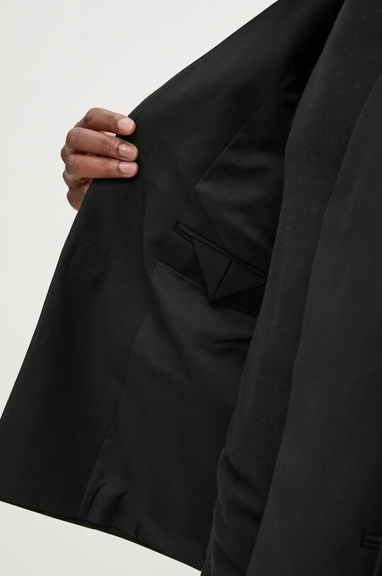 Heliot Emil sacou din lana AW24.M.04.045.BLK01