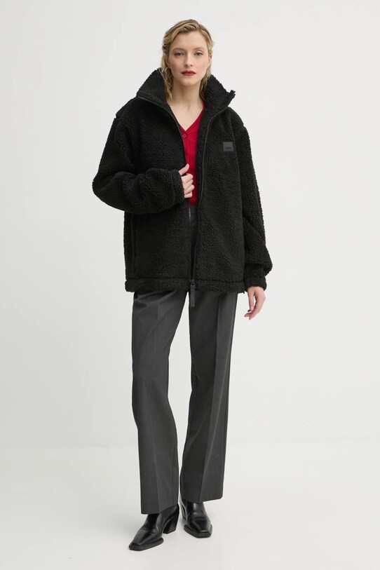 Îmbrăcăminte Rains hanorac fleece Kofu 19940.01 negru