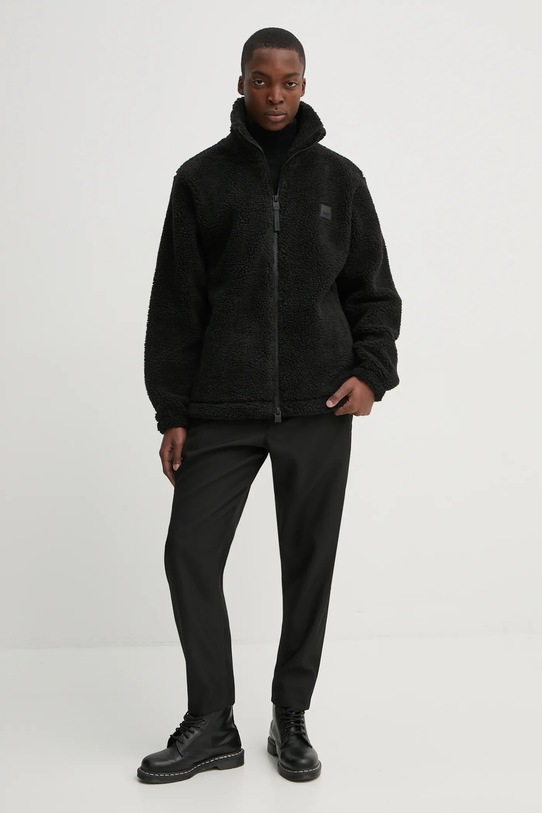 Dukserica od flisa Rains Kofu crna 19940.01