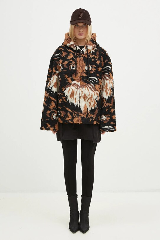 Суичър с вълна JW Anderson Zip Front Hooded Jacket JK0337.PG1585.600