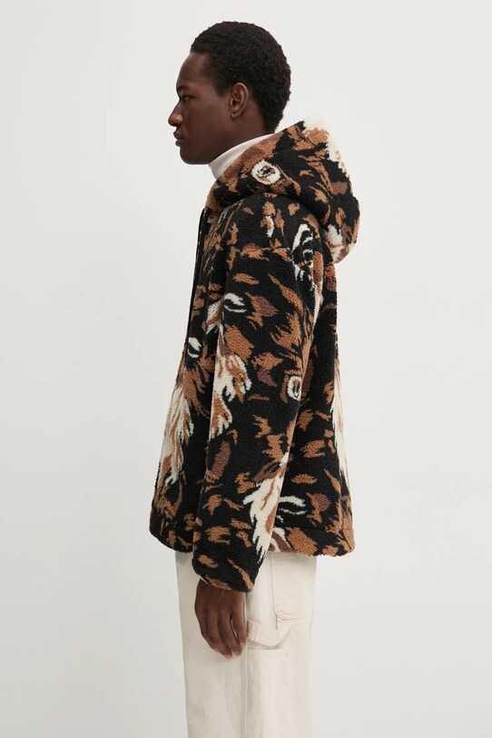 Дрехи Суичър с вълна JW Anderson Zip Front Hooded Jacket JK0337.PG1585.600 кафяв