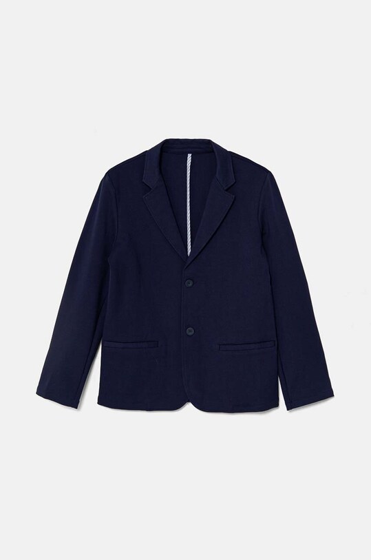 United Colors of Benetton sacou copii tricotaj bleumarin 2EOMCN057.G.Seasonal
