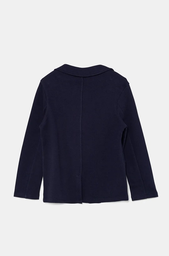 Detské sako United Colors of Benetton 3F1YC600H.G.Seasonal tmavomodrá AW24