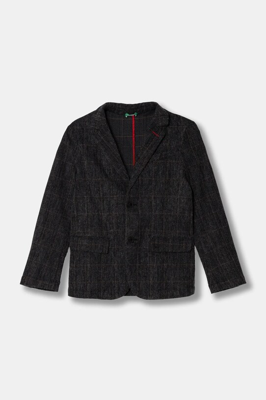 Детский пиджак United Colors of Benetton ткань серый 27LUCW00F.G.Seasonal