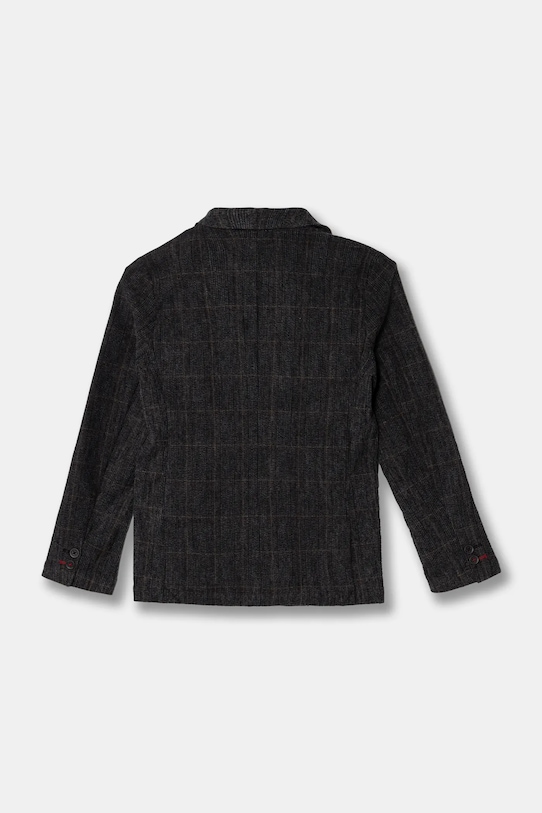 Detské sako United Colors of Benetton 27LUCW00F.G.Seasonal sivá AW24