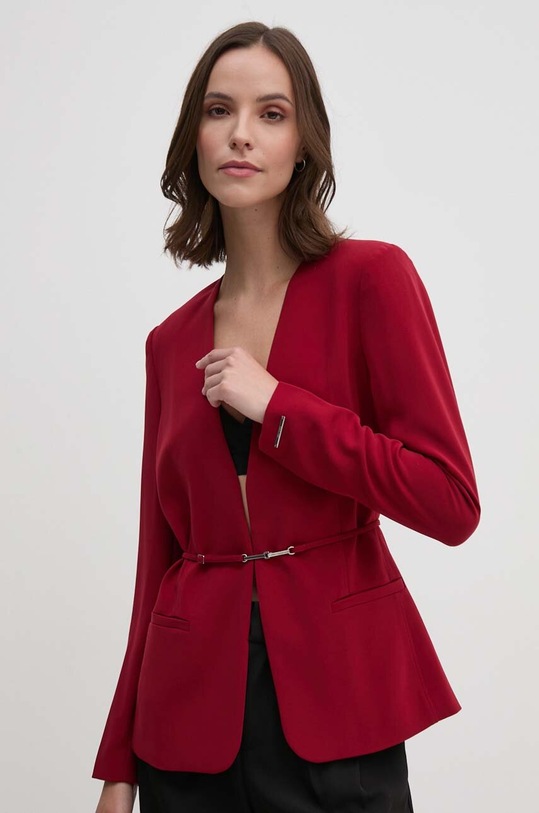Calvin Klein marynarka bordowy K20K207154