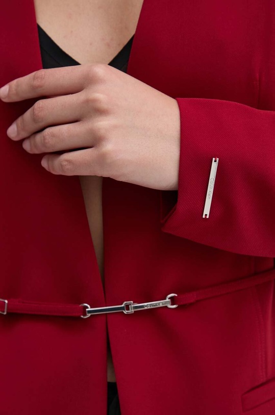 Σακάκι Calvin Klein K20K207154 μπορντό