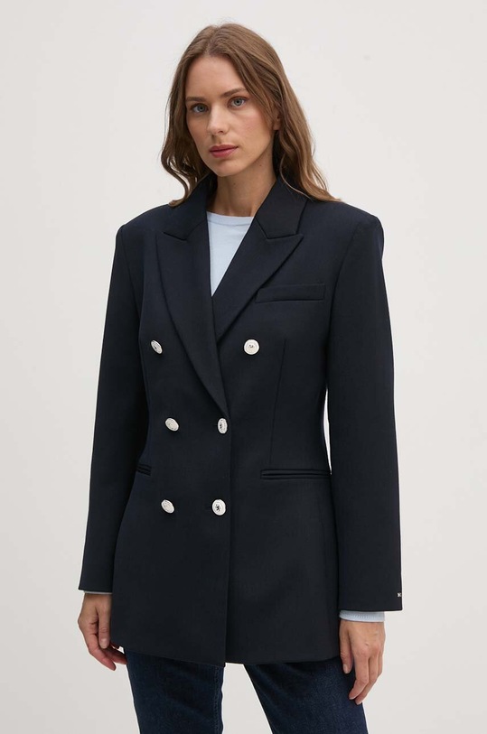 Tommy Hilfiger marynarka z domieszką wełny WW0WW42245