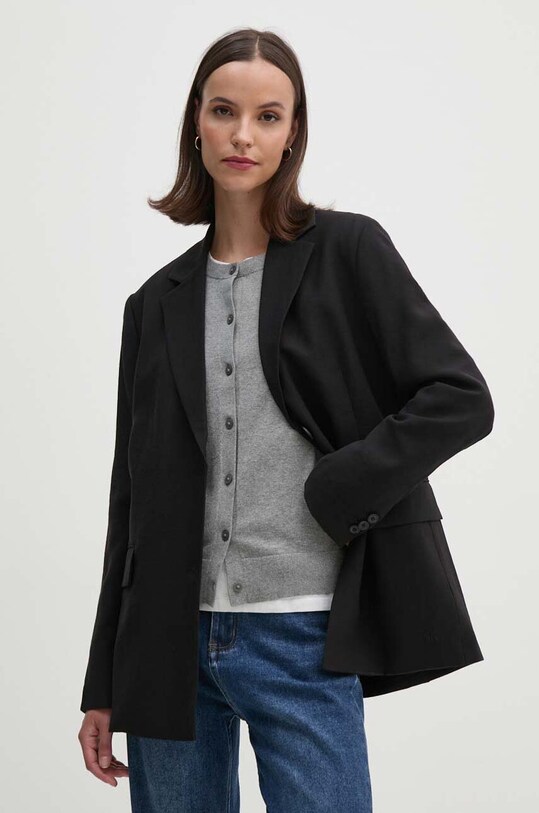 Calvin Klein Jeans sacou cu captuseala negru J20J223926