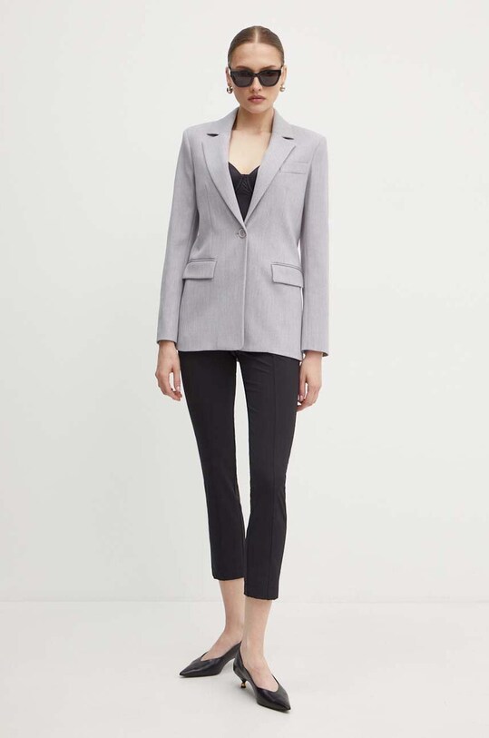 Patrizia Pepe marynarka 8S0497.A453 szary AW24